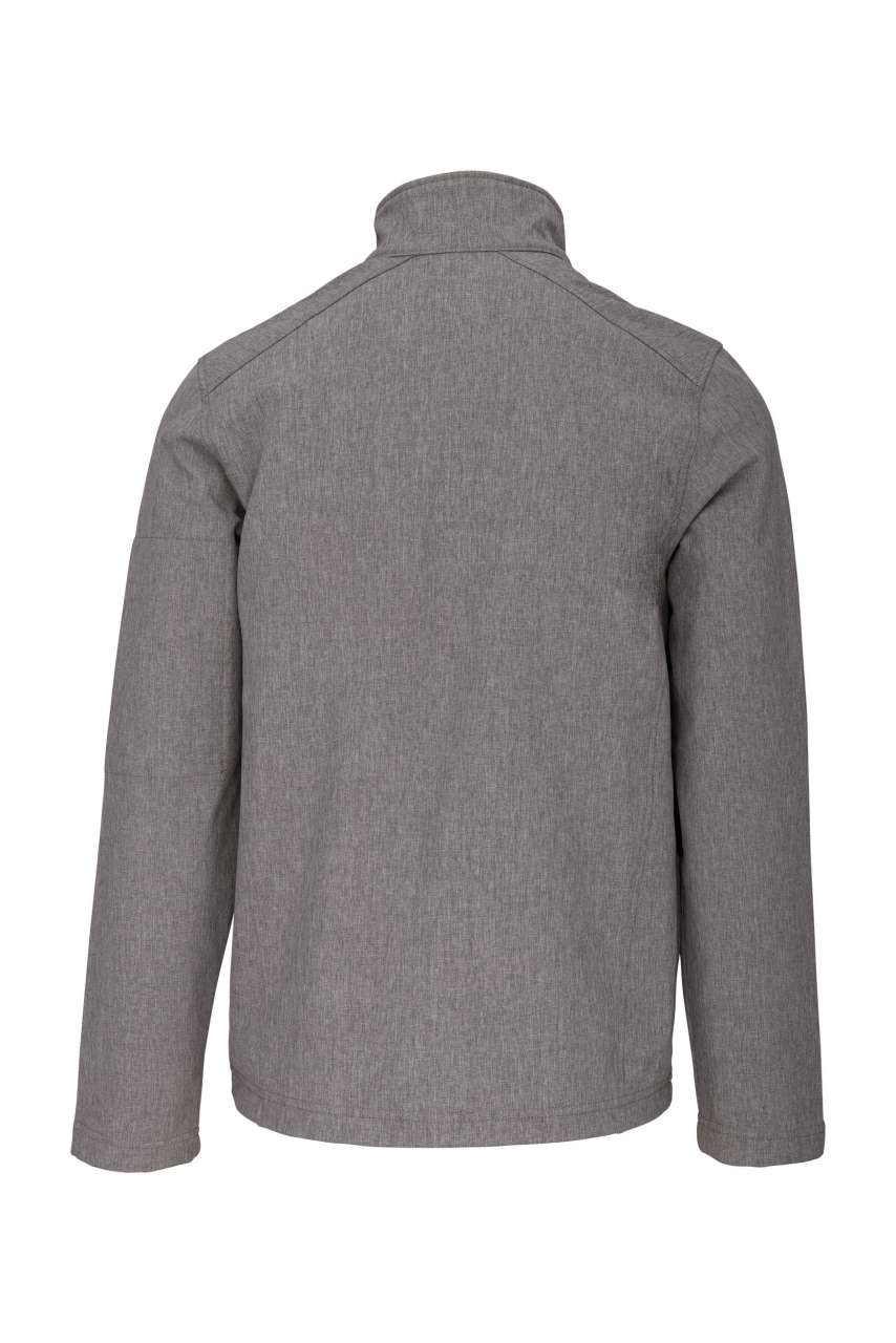 SOFTSHELL JACKET - Marl Grey - Main