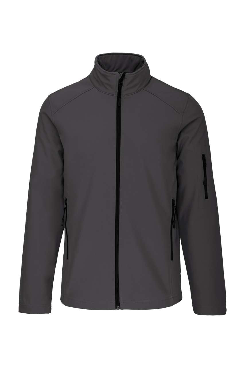 SOFTSHELL JACKET - Titanium - Additional