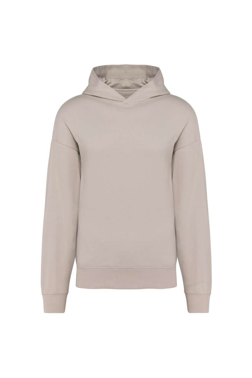 UNISEX OVERSIZED FLEECE HOODIE - Clay - colorimageurl