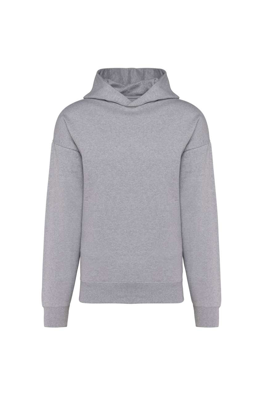 UNISEX OVERSIZED FLEECE HOODIE - Oxford Grey - colorimageurl