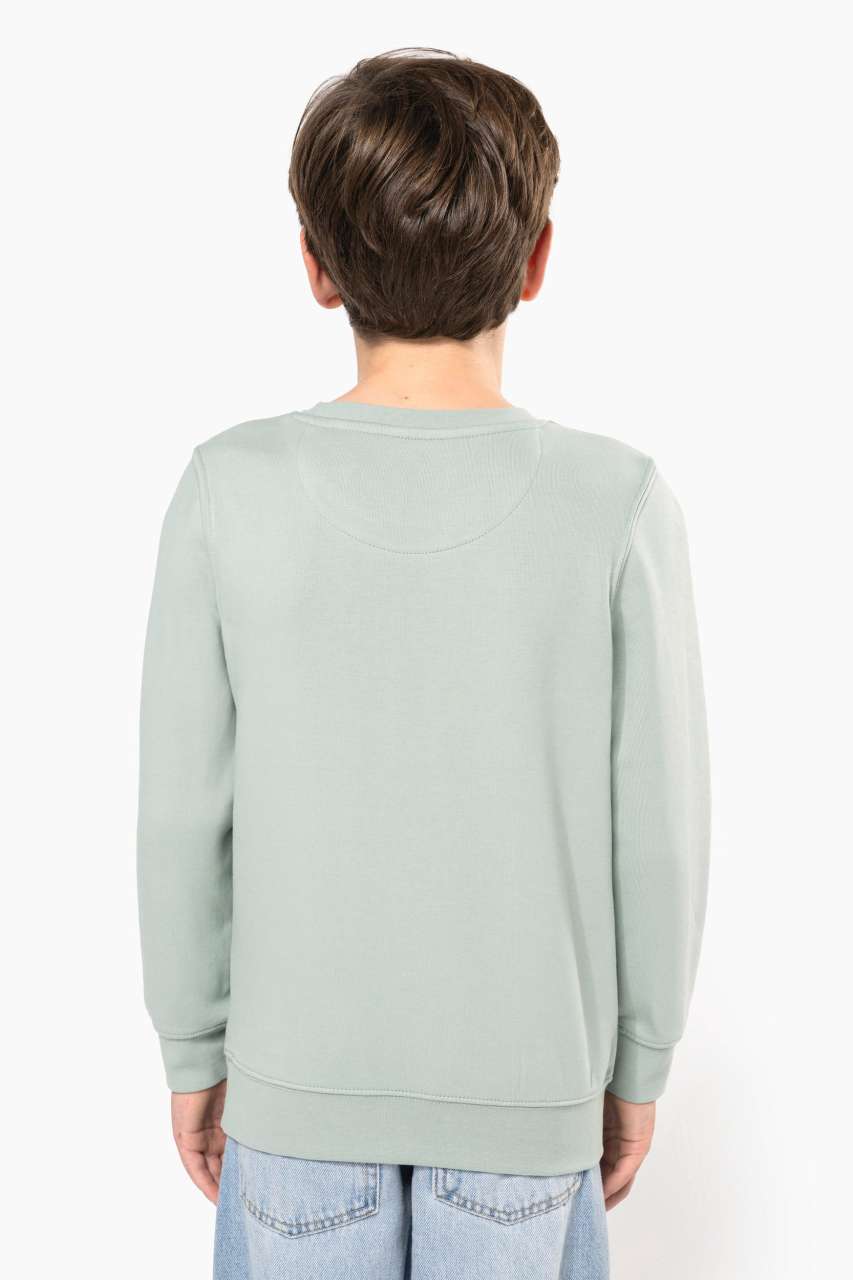 KIDS' ECO-FRIENDLY CREW NECK SWEATSHIRT