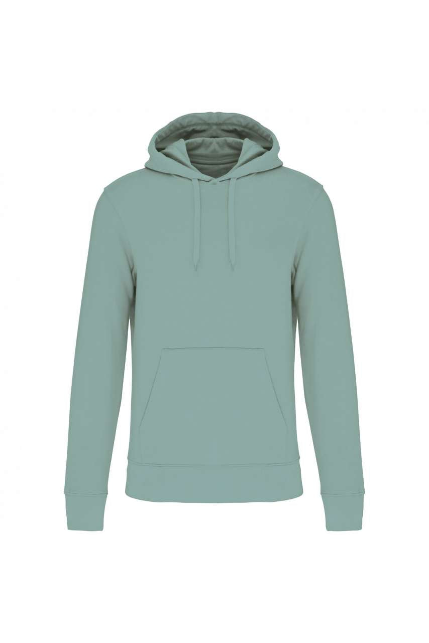 MEN'S ECO-FRIENDLY HOODED SWEATSHIRT - Sage - colorimageurl