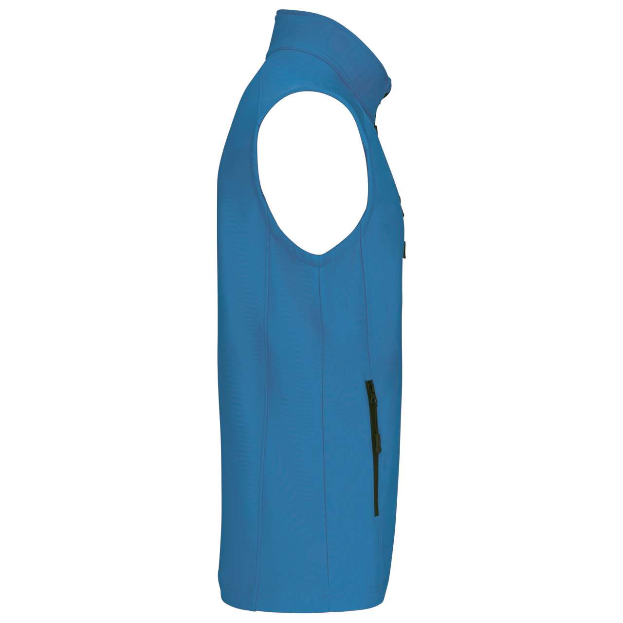 MEN'S SOFTSHELL BODYWARMER - Aqua Blue - Additional