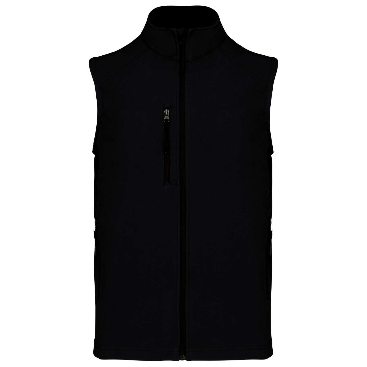MEN'S SOFTSHELL BODYWARMER - Black - Main