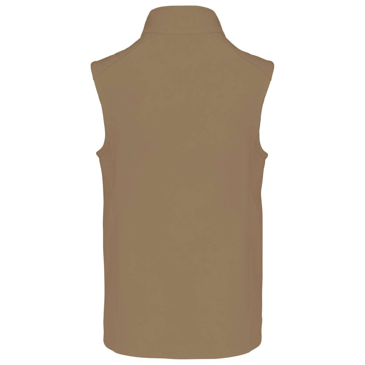 MEN'S SOFTSHELL BODYWARMER - Camel - Additional
