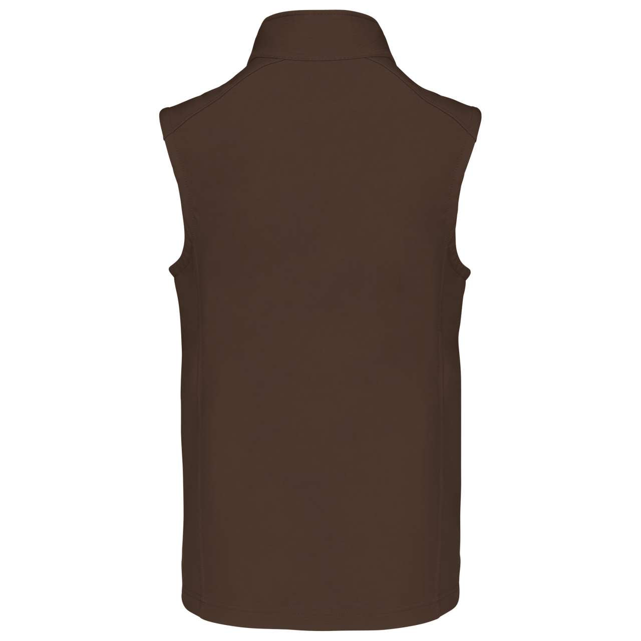 MEN'S SOFTSHELL BODYWARMER - Chocolate - Additional