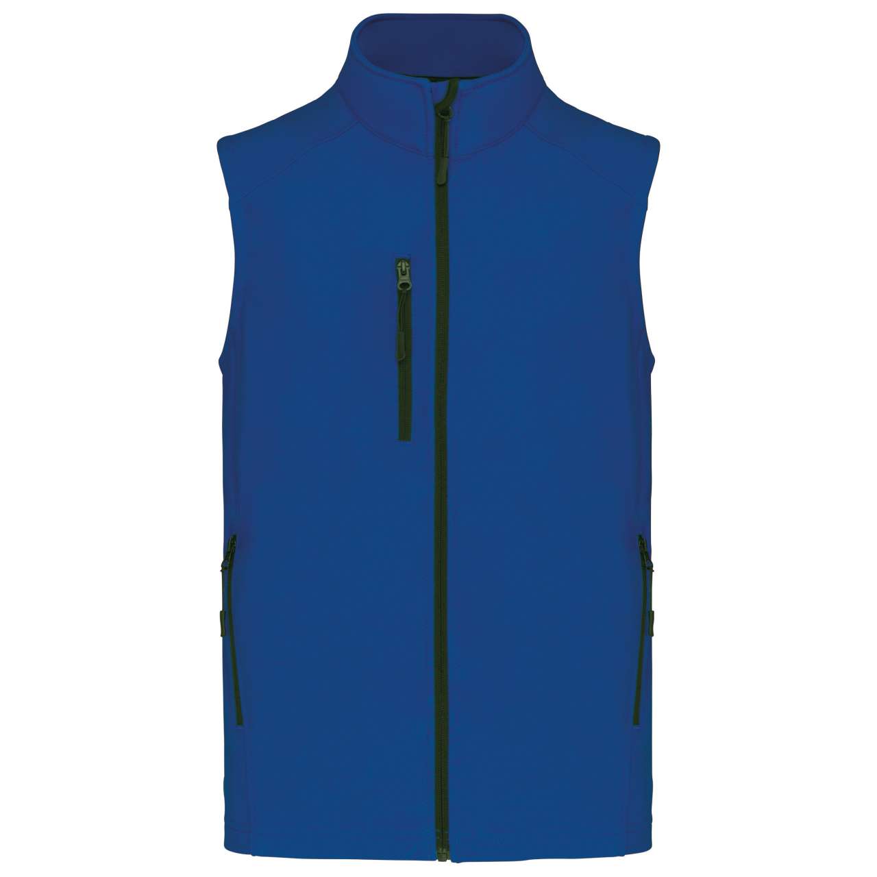 MEN'S SOFTSHELL BODYWARMER - Dark Royal Blue - Main