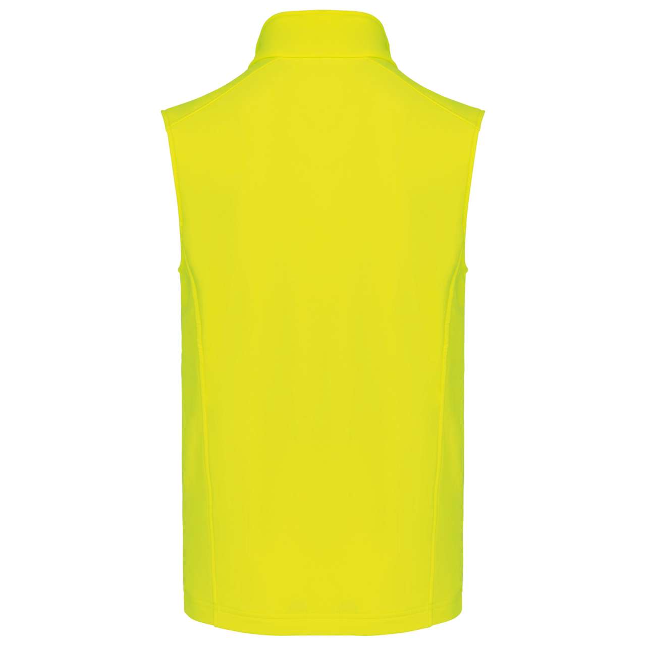 MEN'S SOFTSHELL BODYWARMER - Fluorescent Yellow - Additional