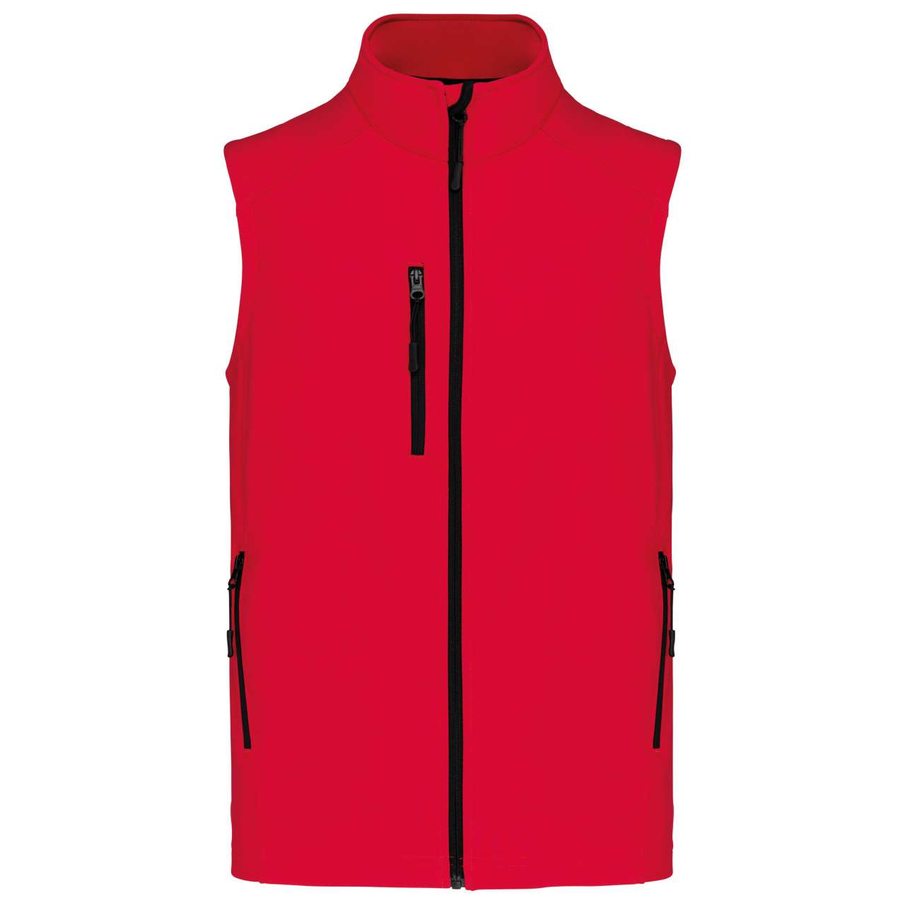 MEN'S SOFTSHELL BODYWARMER - Red - Main