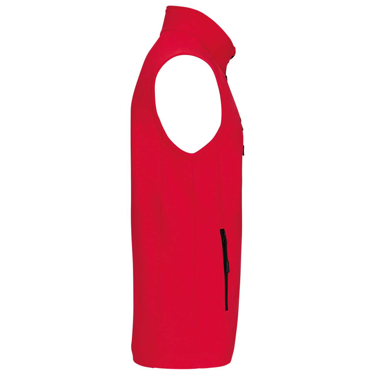MEN'S SOFTSHELL BODYWARMER - Red - Additional