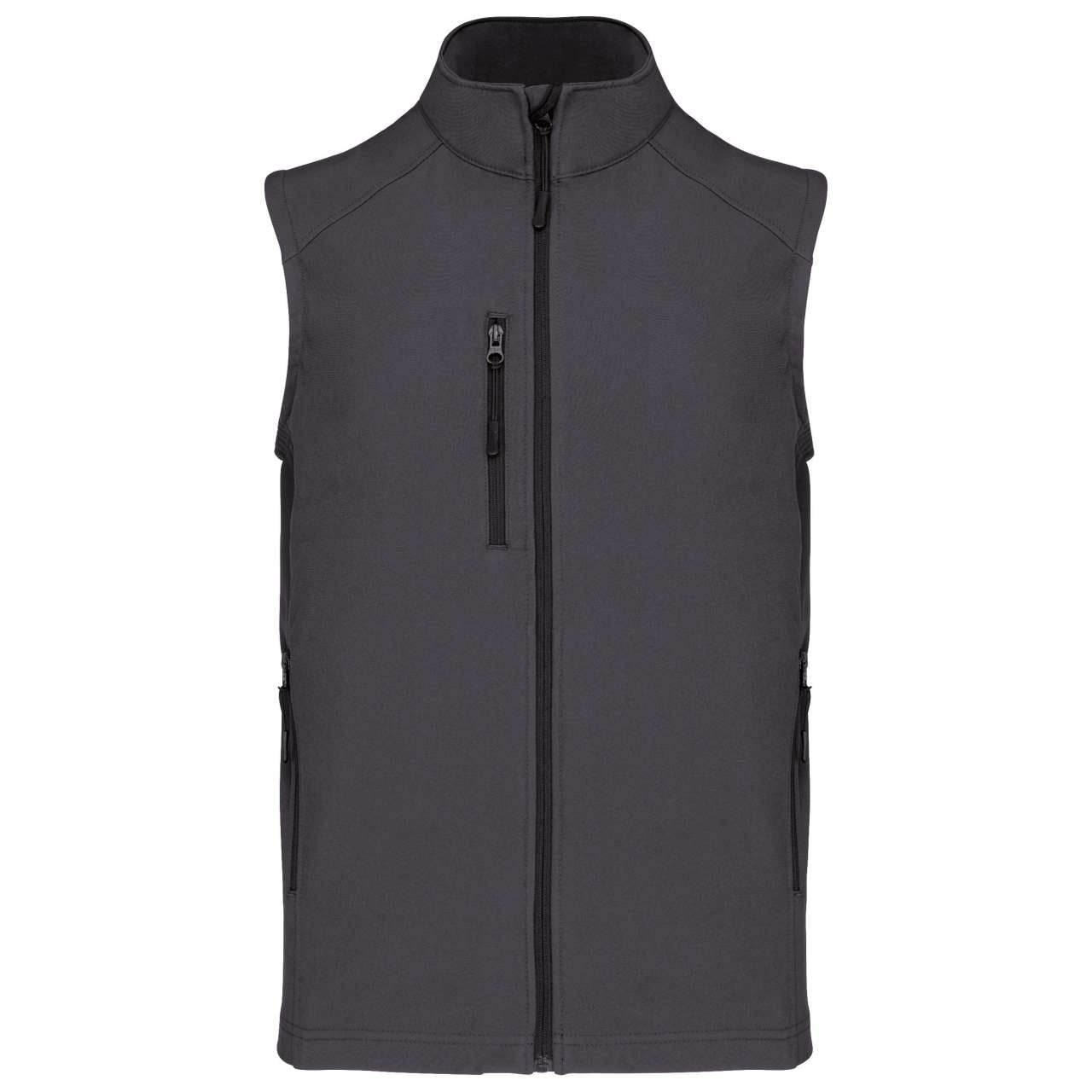 MEN'S SOFTSHELL BODYWARMER - Titanium - Main