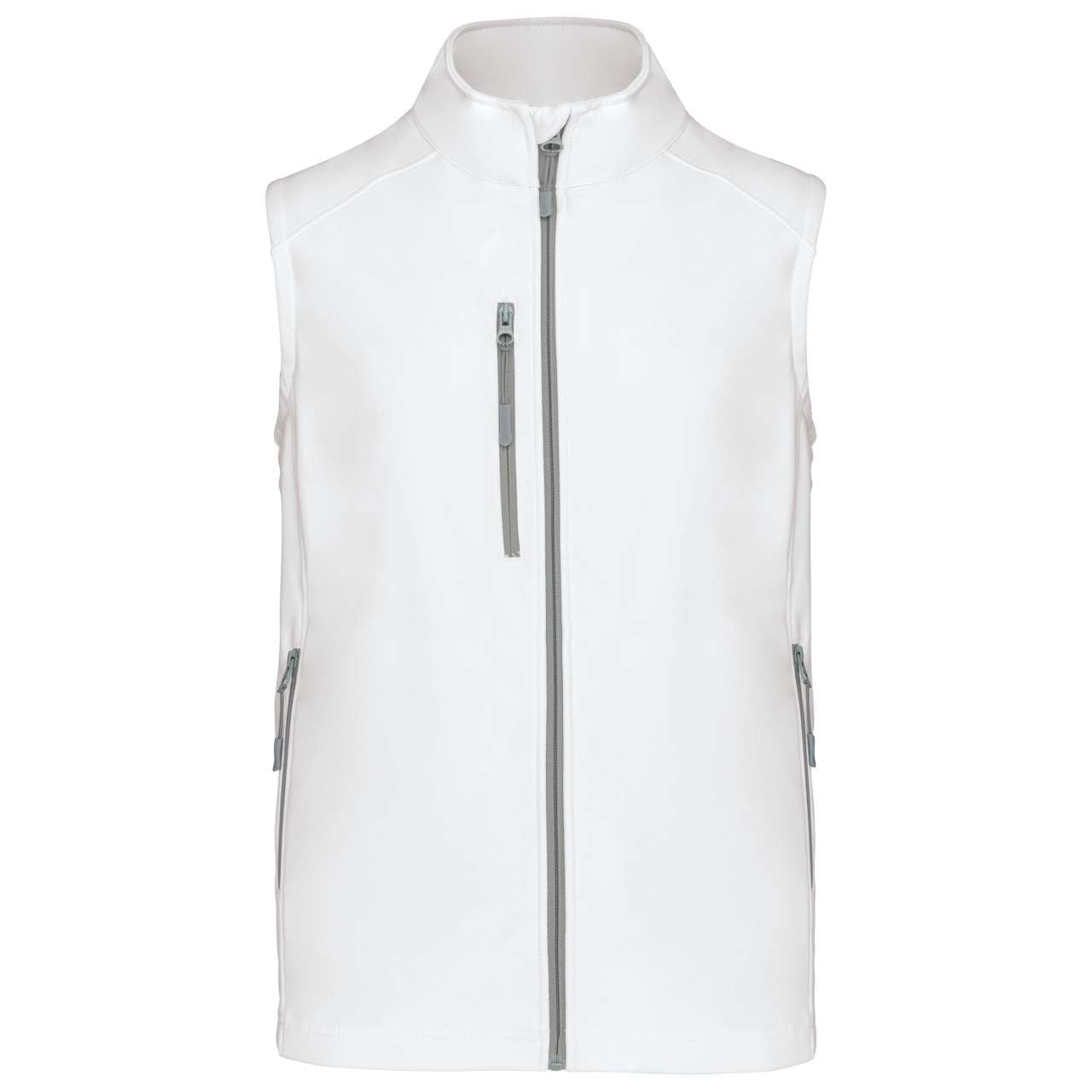 MEN'S SOFTSHELL BODYWARMER - White - Main