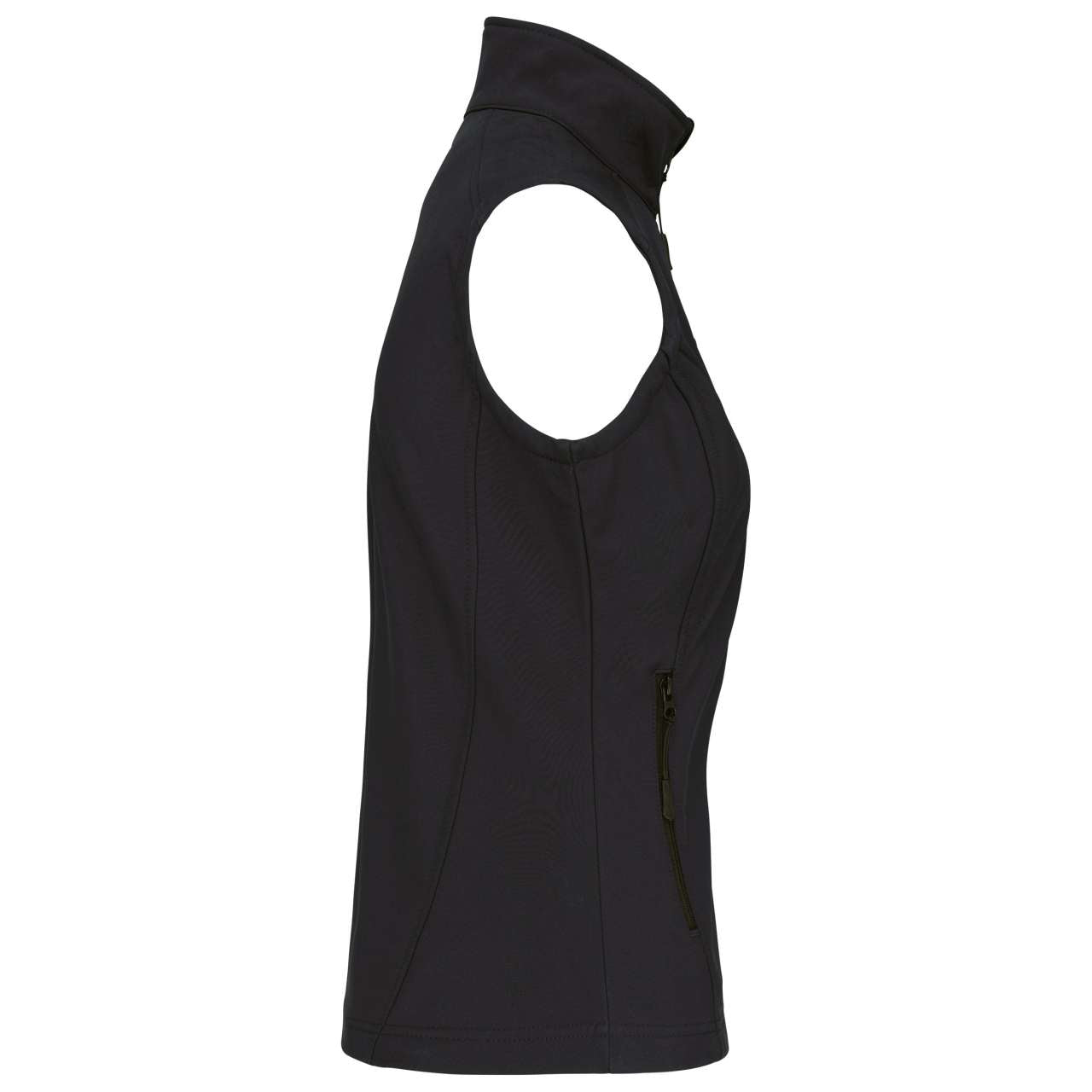 LADIES' SOFTSHELL BODYWARMER - Black - Additional