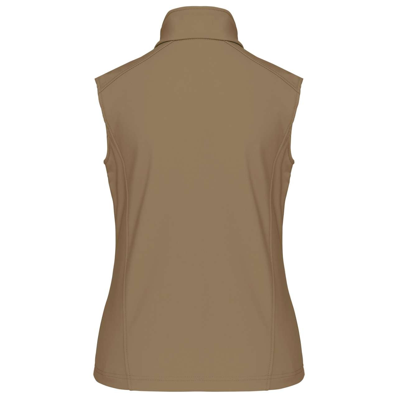 LADIES' SOFTSHELL BODYWARMER - Camel - Additional