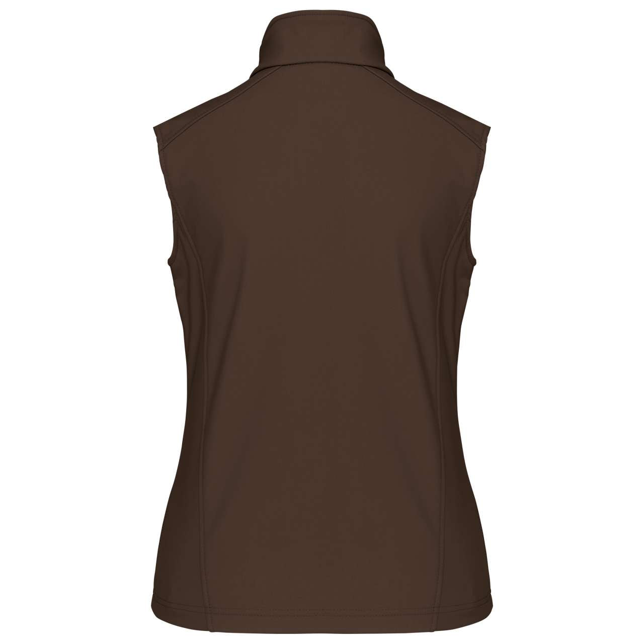 LADIES' SOFTSHELL BODYWARMER - Chocolate - Additional