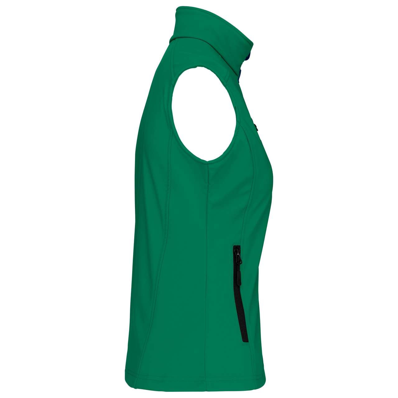 LADIES' SOFTSHELL BODYWARMER - Kelly Green - Additional