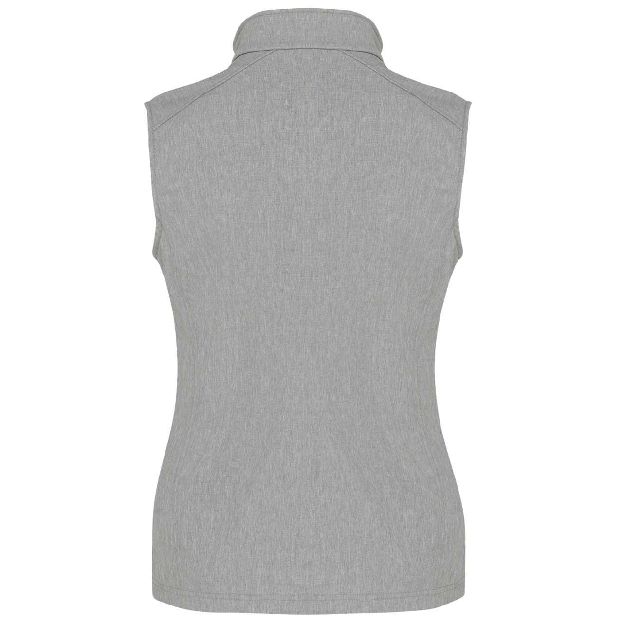 LADIES' SOFTSHELL BODYWARMER - Marl Grey - Additional