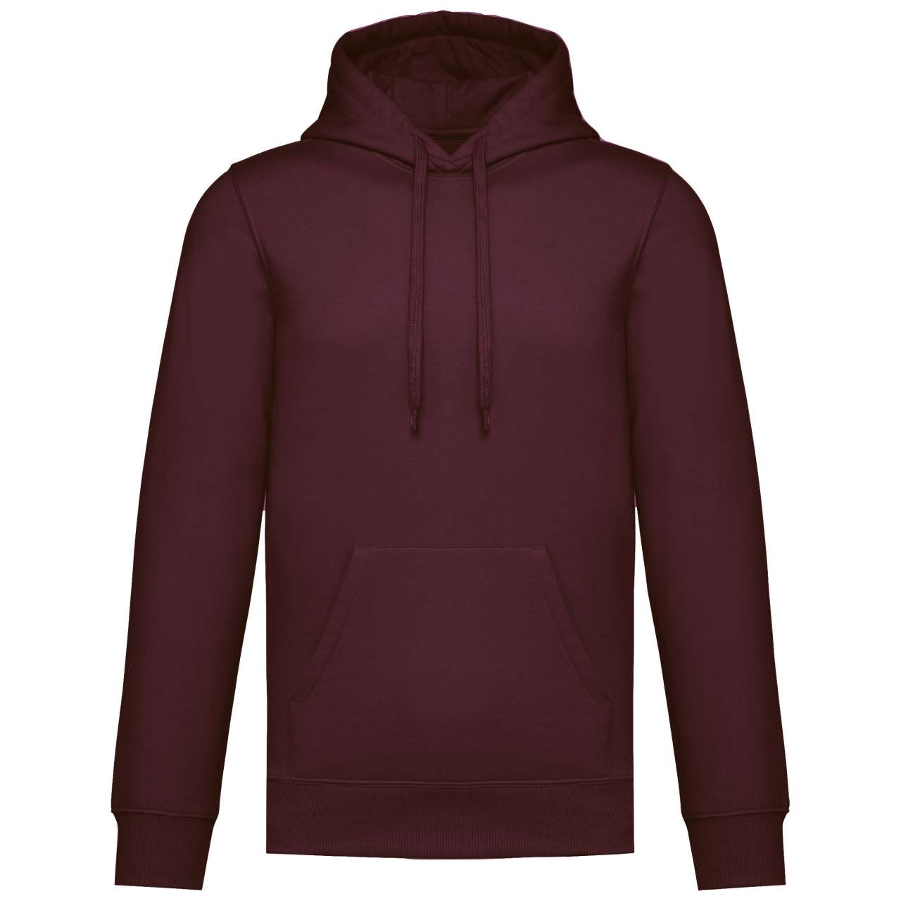 UNISEX HOODIE SWEATSHIRT - Wine - colorimageurl