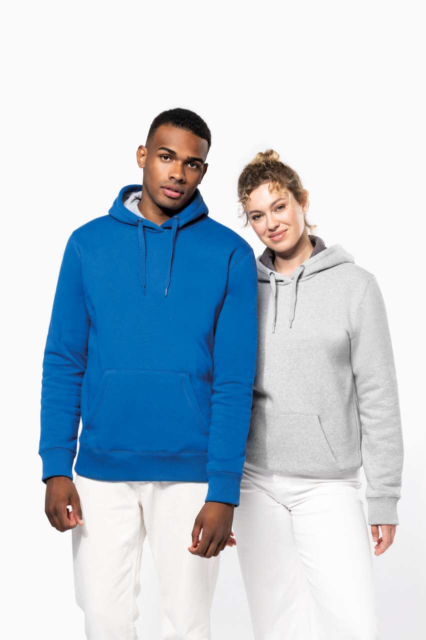 HOODED SWEATSHIRT - Black - Additional