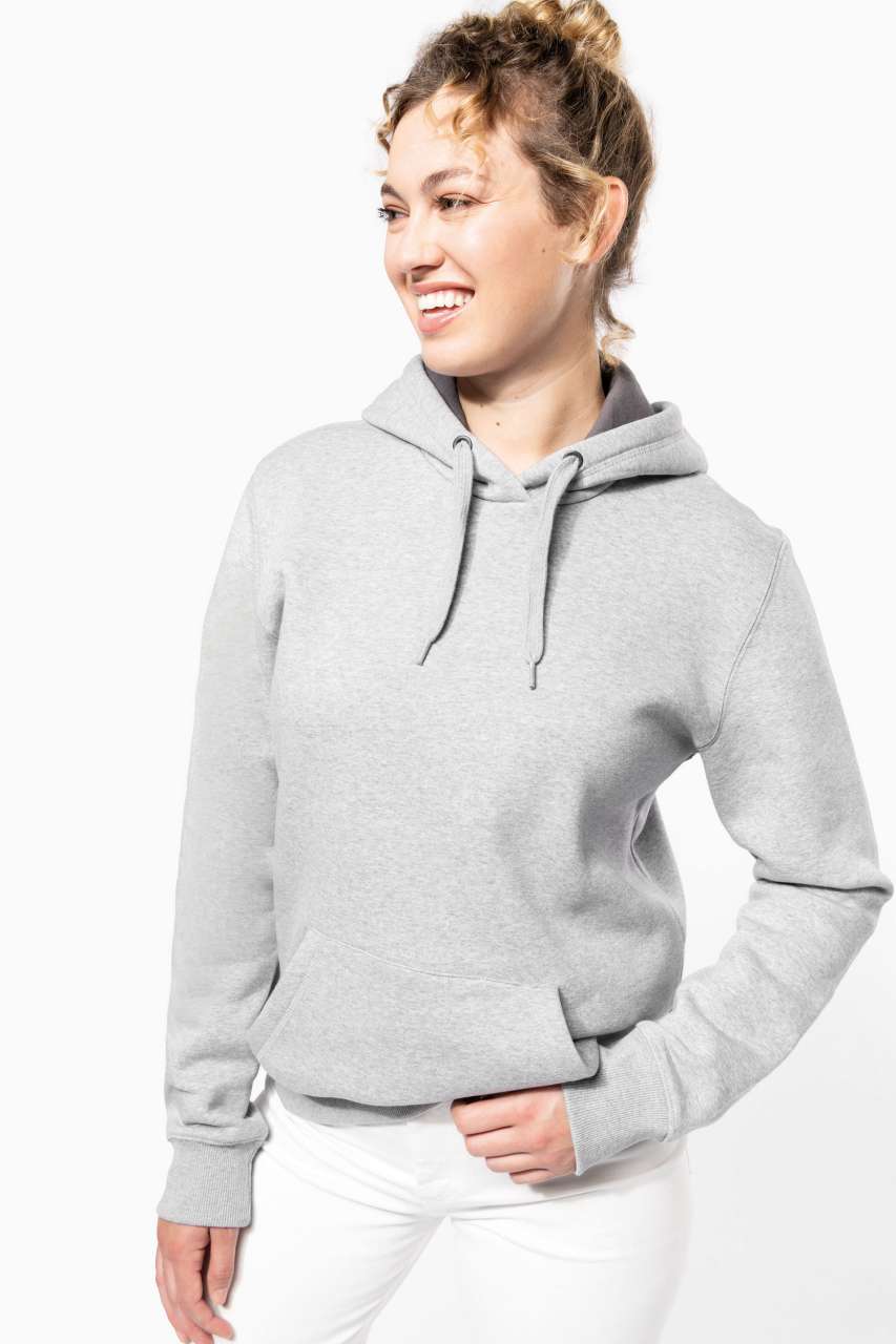 HOODED SWEATSHIRT - Black - Additional