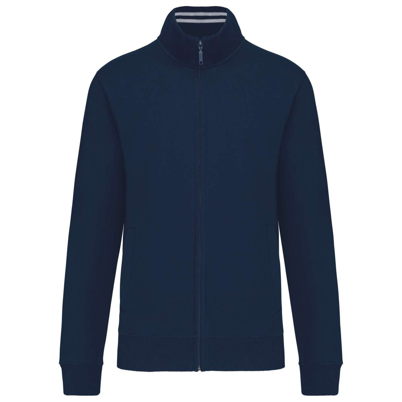 MEN'S FULL ZIP SWEAT JACKET - Navy - Main