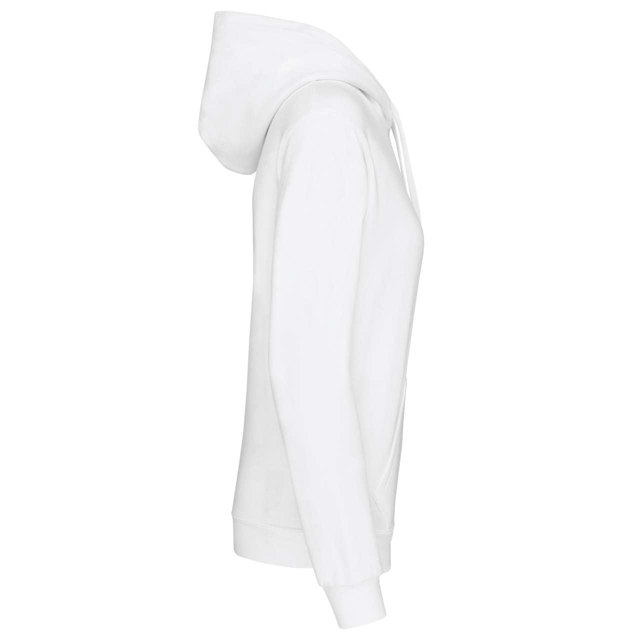 LADIES’ HOODED SWEATSHIRT - White - Additional