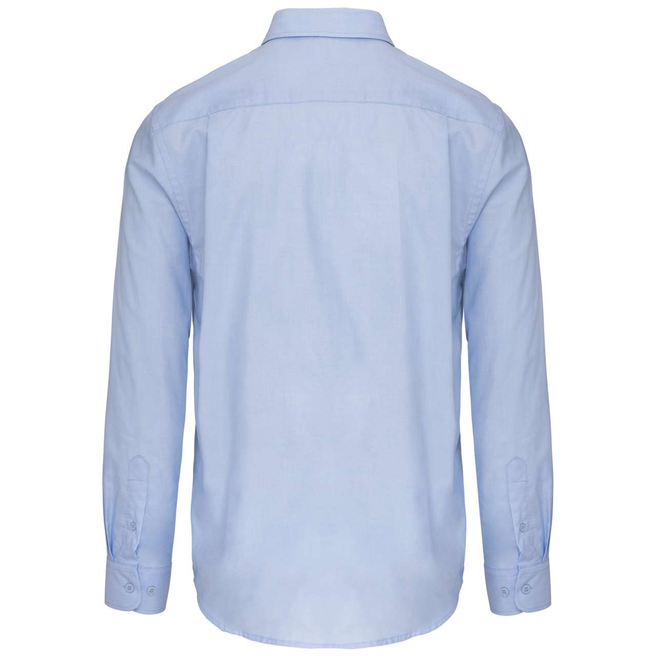 MEN'S LONG-SLEEVED OXFORD SHIRT - Oxford Blue - Additional