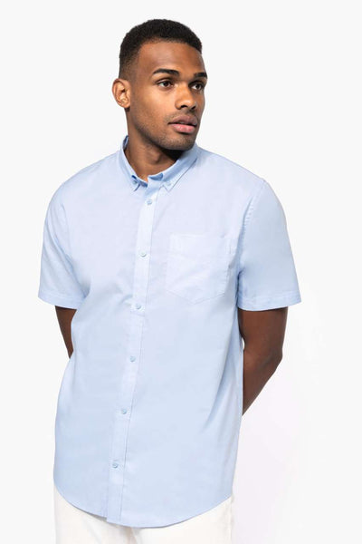 MEN'S SHORT-SLEEVED OXFORD SHIRT