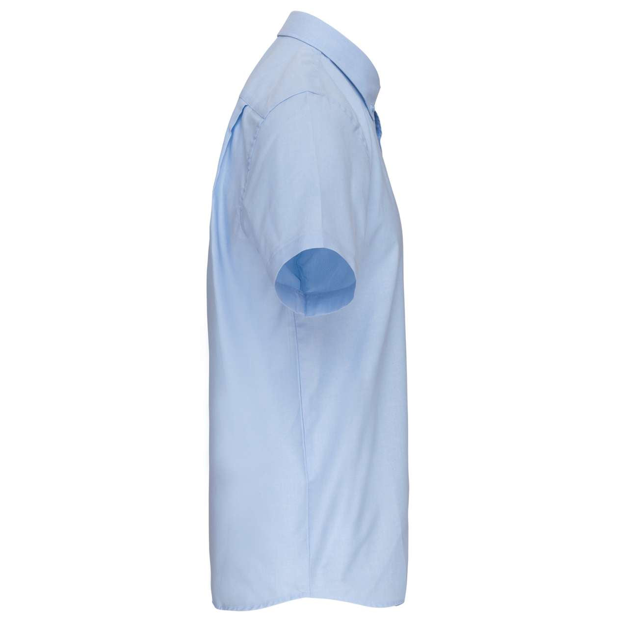 MEN'S SHORT-SLEEVED OXFORD SHIRT - Oxford Blue - Additional