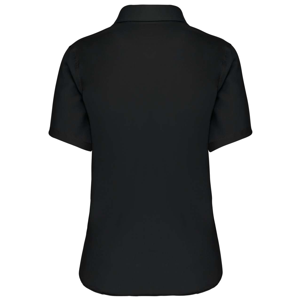 LADIES' SHORT-SLEEVED NON-IRON SHIRT - Black - Additional