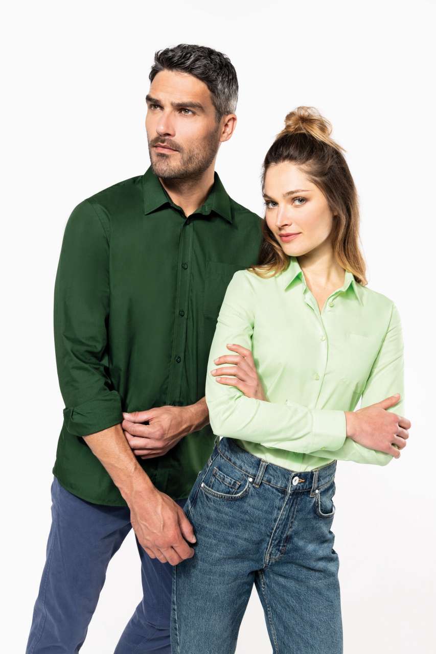 JESSICA - LADIES' LONG-SLEEVED SHIRT - Angora - Additional