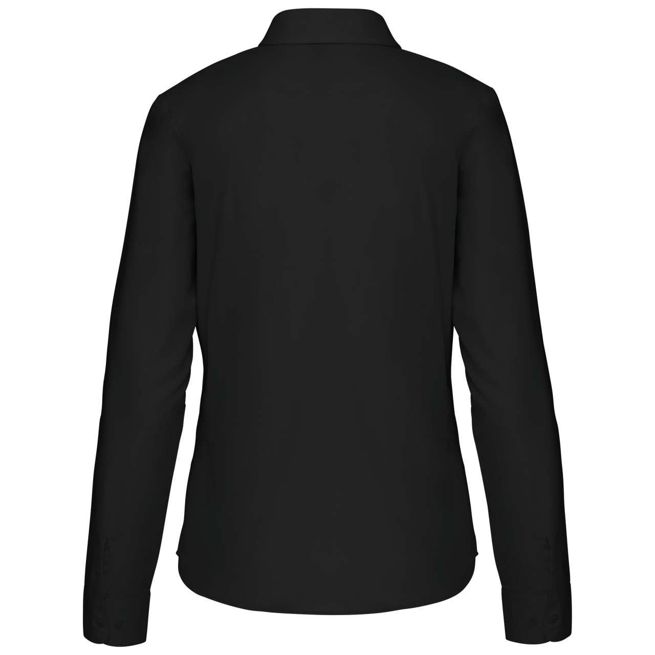JESSICA - LADIES' LONG-SLEEVED SHIRT - Black - Additional
