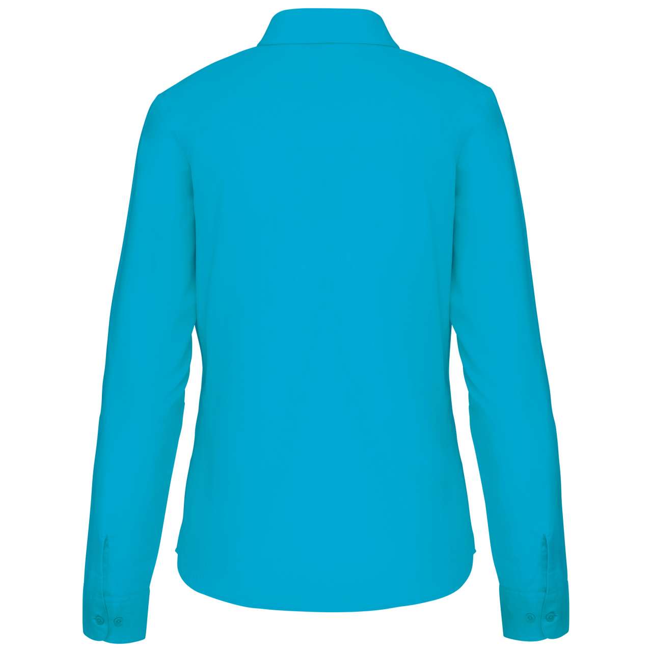 JESSICA - LADIES' LONG-SLEEVED SHIRT - Bright Turquoise - Additional