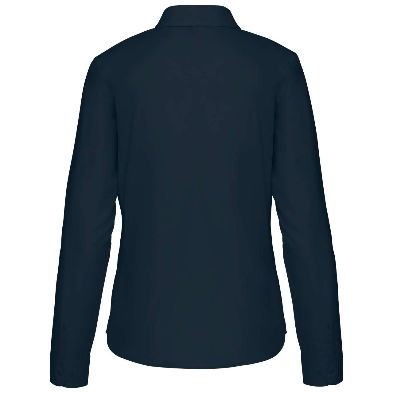 JESSICA - LADIES' LONG-SLEEVED SHIRT - Navy - Additional