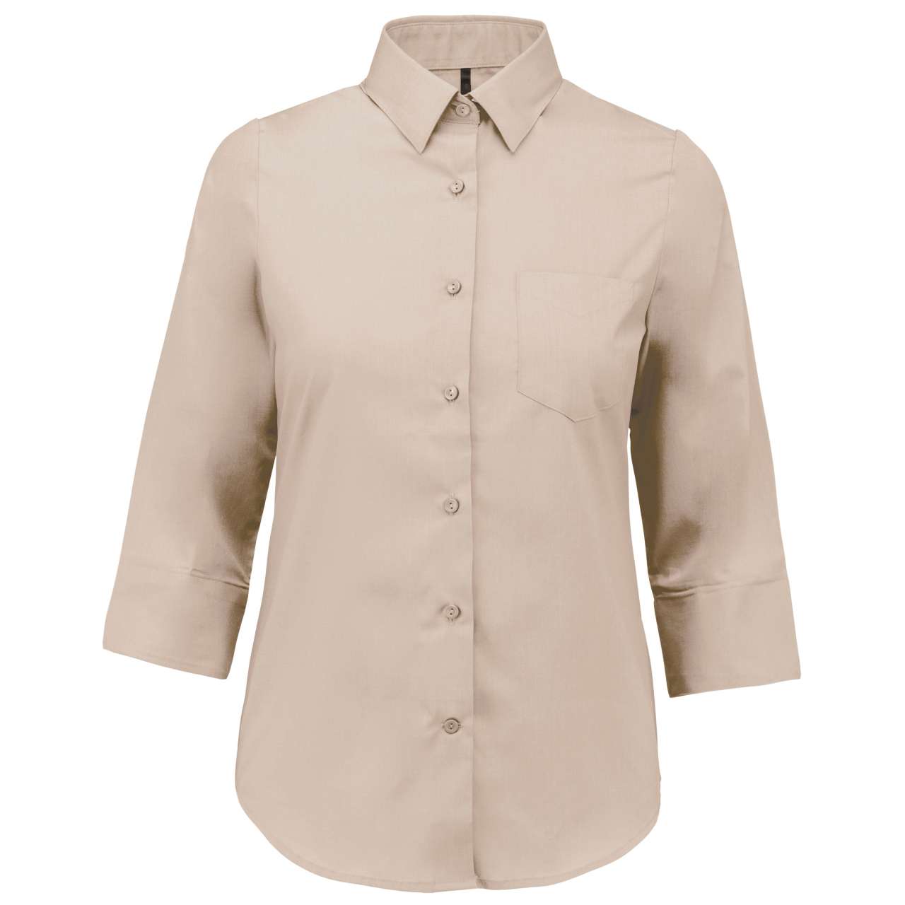 LADIES' 3/4 SLEEVED SHIRT - Angora - Main