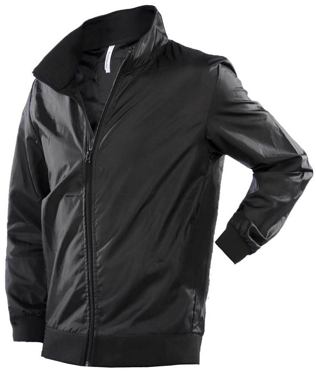 UNLINED WINDBREAKER - Black - Main