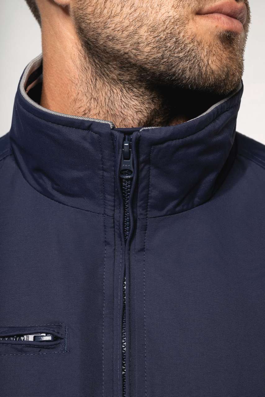 CITY BLOUSON JACKET - Black/White/Blue - Additional