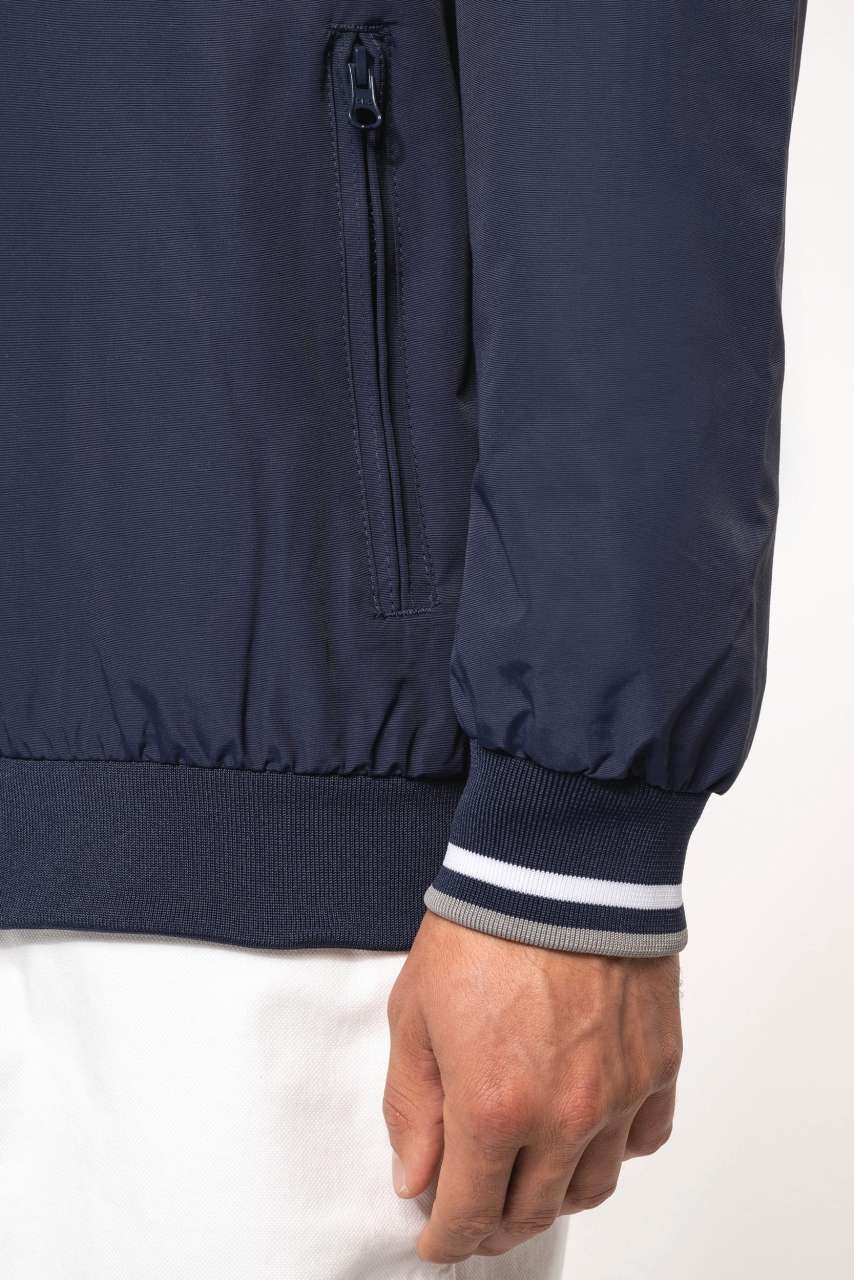 CITY BLOUSON JACKET - Black/White/Blue - Additional