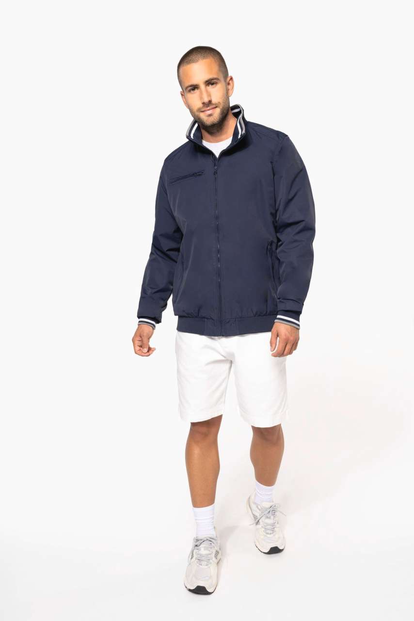CITY BLOUSON JACKET - Black/White/Blue - Additional