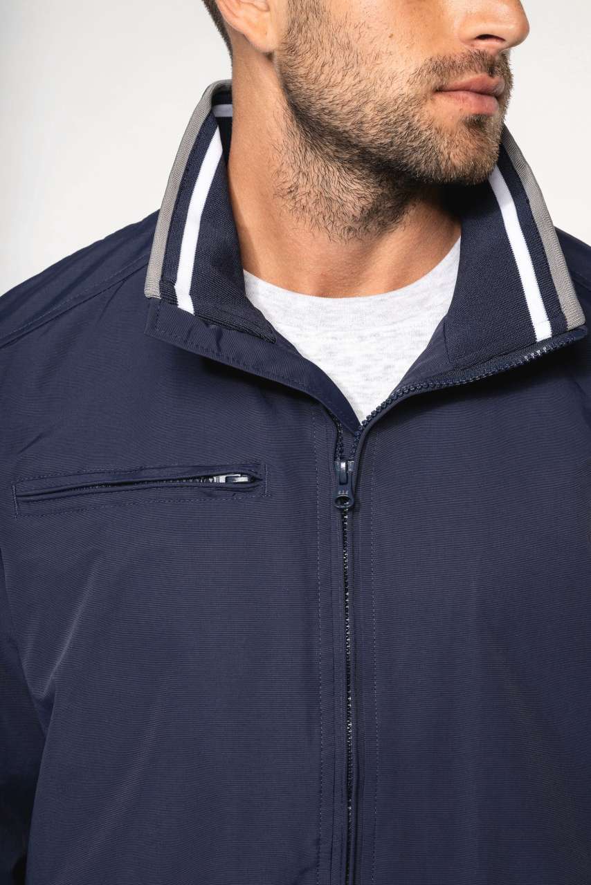 CITY BLOUSON JACKET - Black/White/Blue - Additional