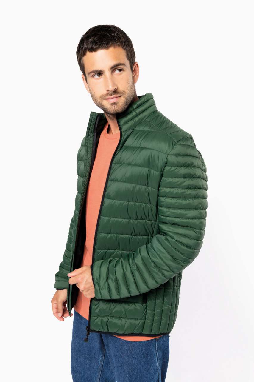 MEN'S LIGHTWEIGHT PADDED JACKET - Black - Additional