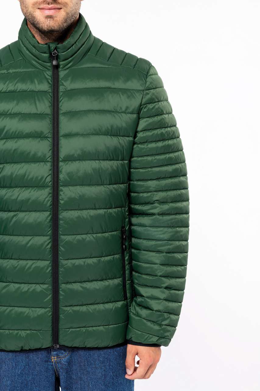 MEN'S LIGHTWEIGHT PADDED JACKET - Black - Additional