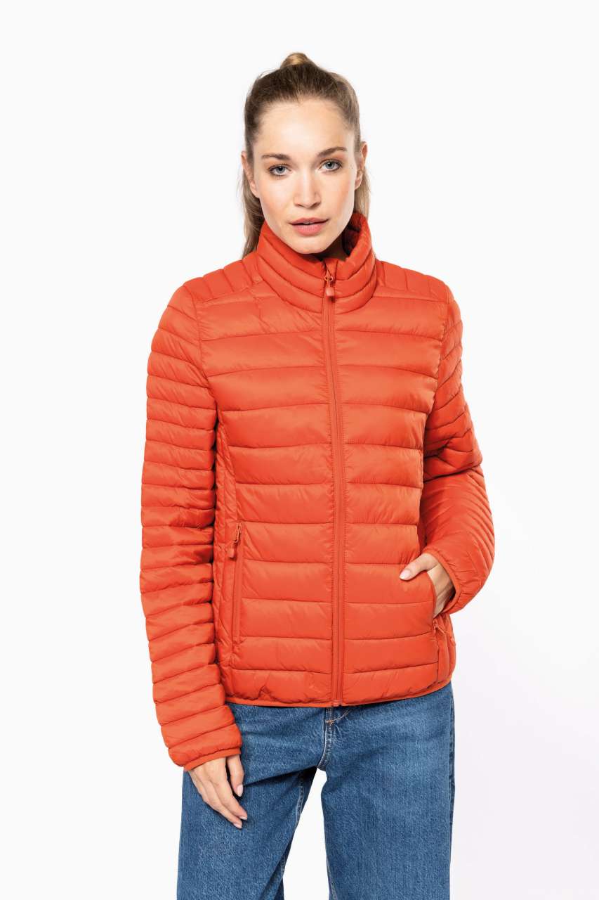 LADIES' LIGHTWEIGHT PADDED JACKET - Black - modelimageurl