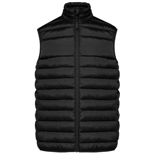 MEN'S QUILTED BODYWARMER - Black - colorimageurl