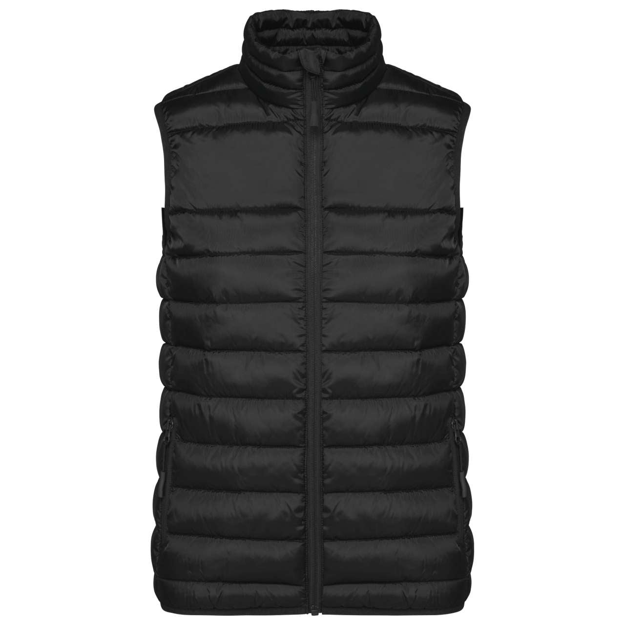 LADIES' QUILTED BODYWARMER - Black - colorimageurl