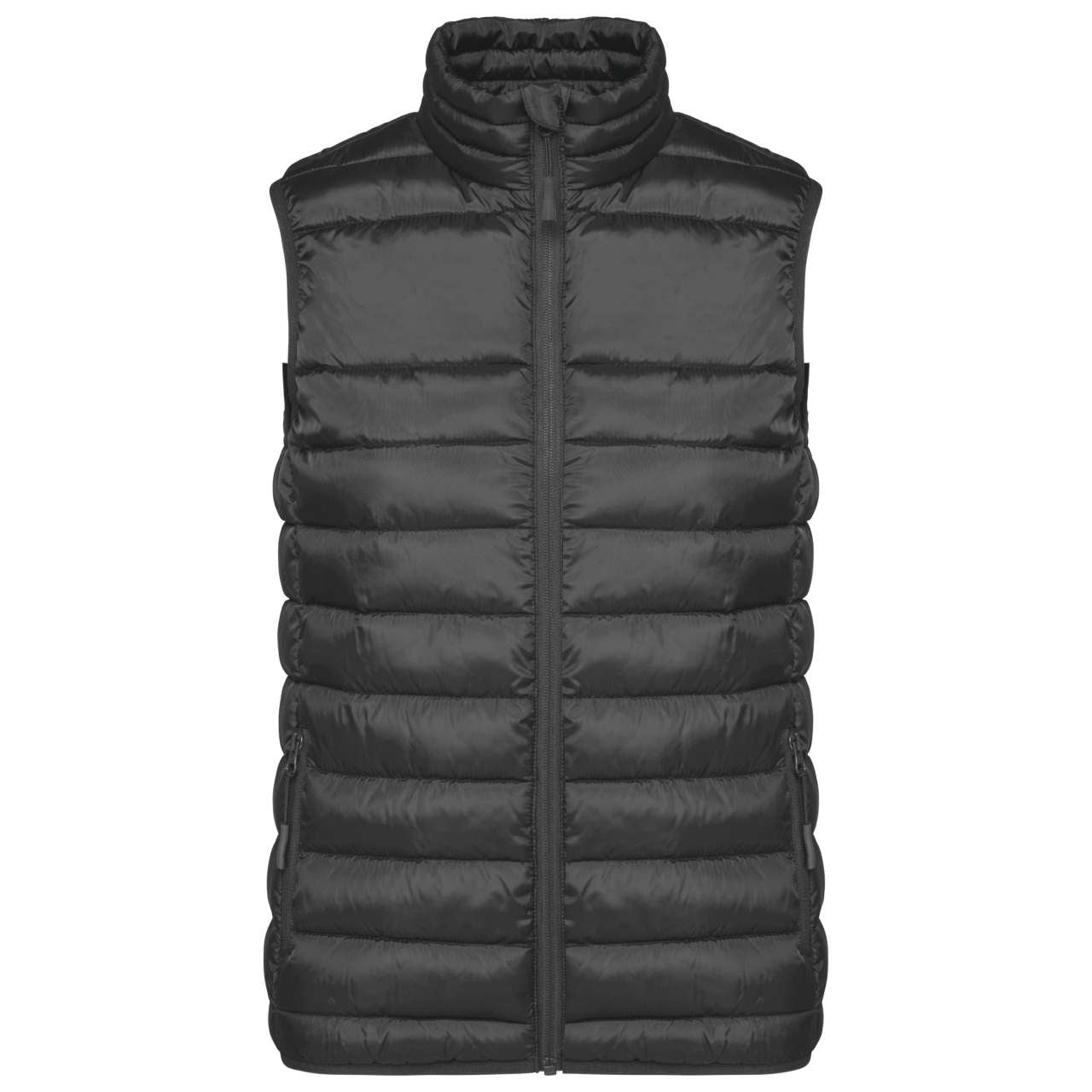 LADIES' QUILTED BODYWARMER - Dark Grey - colorimageurl