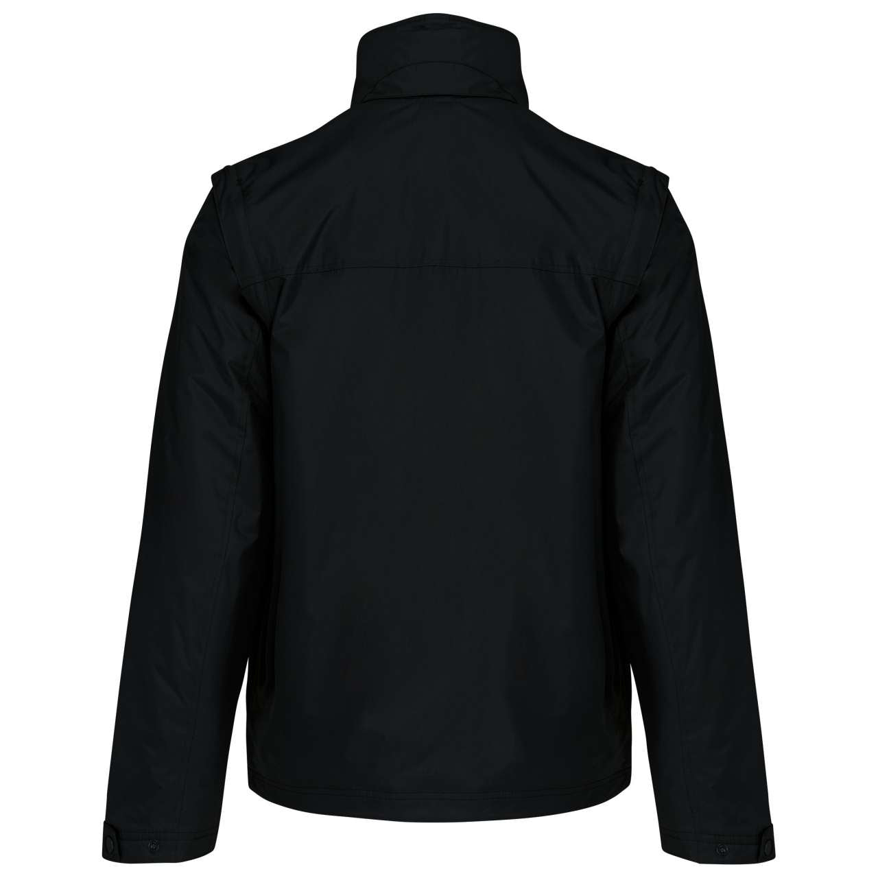 SCORE - DETACHABLE-SLEEVED BLOUSON JACKET - Black/Orange - Main