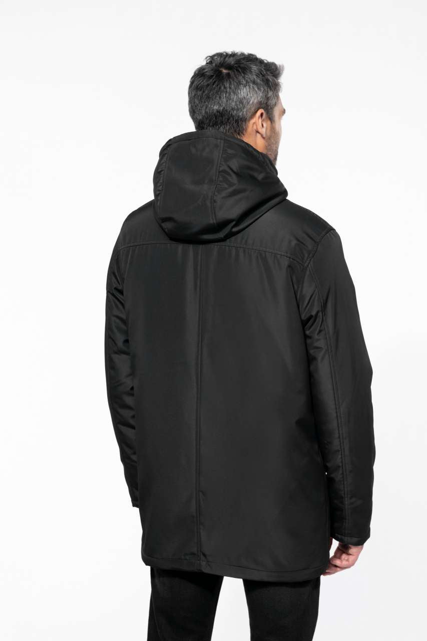 PARKA WITH REMOVABLE HOOD - Black - Additional