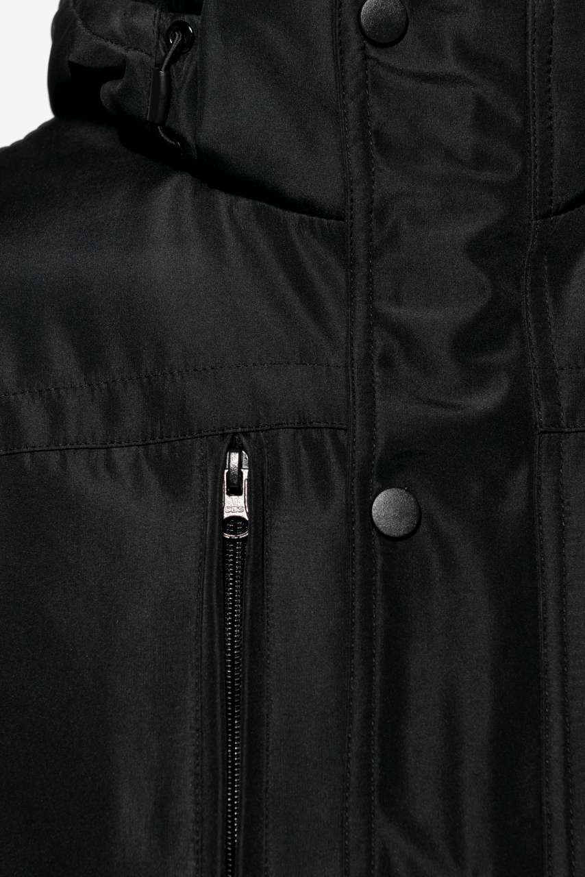 PARKA WITH REMOVABLE HOOD - Black - Additional