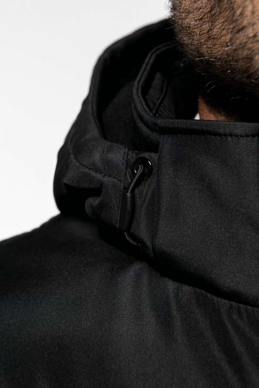 PARKA WITH REMOVABLE HOOD - Black - Additional